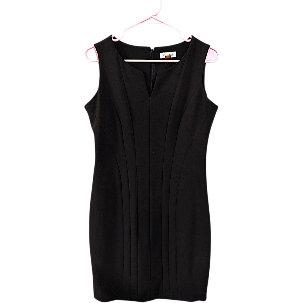 Calvin Klein Black Sleeveless Dress